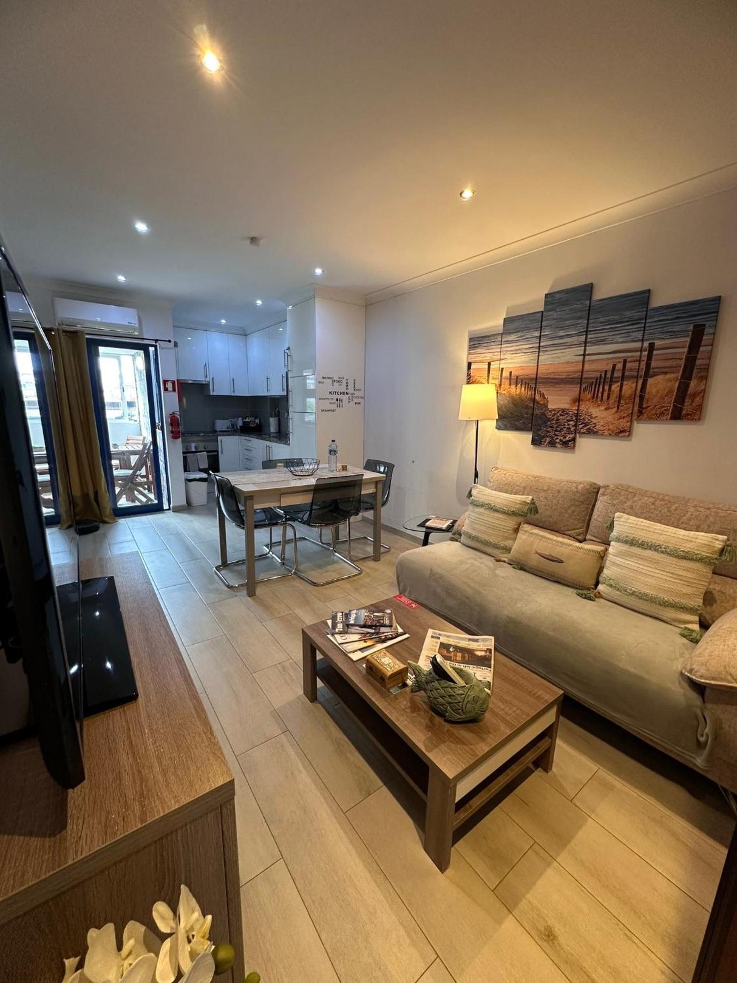 Charming Apartment In Portimao Wi-Fi/Ac Dış mekan fotoğraf